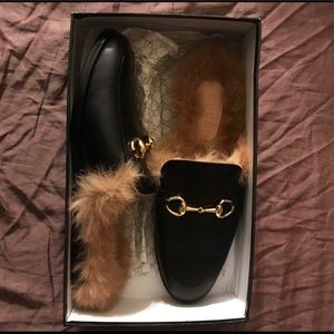 Princeton Fur Style Slide